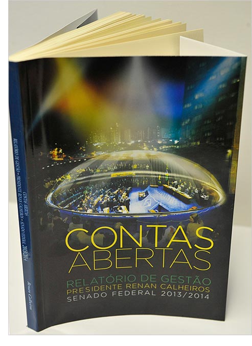 Renan lança livro com bastidores e prestação de contas do biênio. Foto: Jonas Pereira