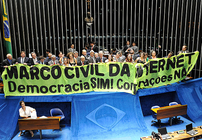 Senado aprova Marco Civil da Internet. Foto: Jonas Pereira