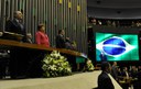 Renan recebe homenagem em comemoração aos 25 anos da Constituição - Foto: Marcos Oliveira