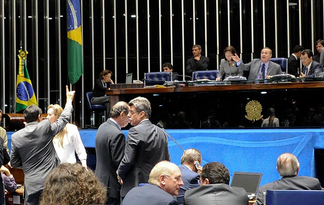 Senado aprova em 1º turno fim do voto secreto nas decisões do Legislativo - Foto: Waldemir Barreto