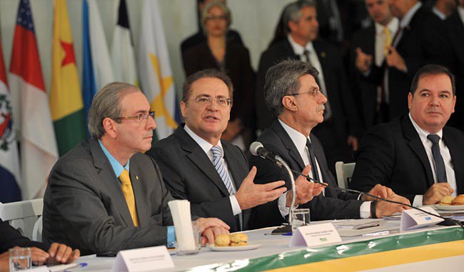 Presidente do senado, Renan Calheiros (PMDB-AL), reúne governadores para discutir Pacto Federativo. Foto: Jane de Araújo.