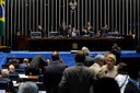 Senadores aprovam primeiro turno da PEC que institui o Fundo Nacional de Desenvolvimento da Segurança Pública. Foto: Jonas Pereira
