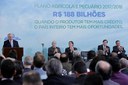 Eunício participa do lançamento do Plano Safra 2017 – 2018 para médio e grande produtores. Foto: Marcos Brandão