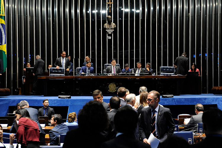 Senadores pedem informações ao Ministério da Economia sobre a nova previdência. Foto: Jonas Pereira