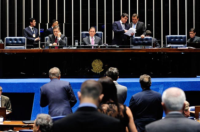 Senadores aprovam primeiro turno da proposta que torna o crime de estupro imprescritível. Foto: Jonas Pereira