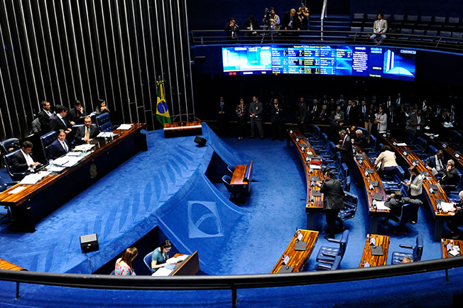 Senado aprova fim do contingenciamento de recursos do Fundo Nacional de Segurança Pública. Foto: Jonas Pereira