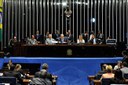 Renan Calheiros abre sessão que vai decidir se Dilma Rousseff deve ser julgada. Foto: Jane de Araújo