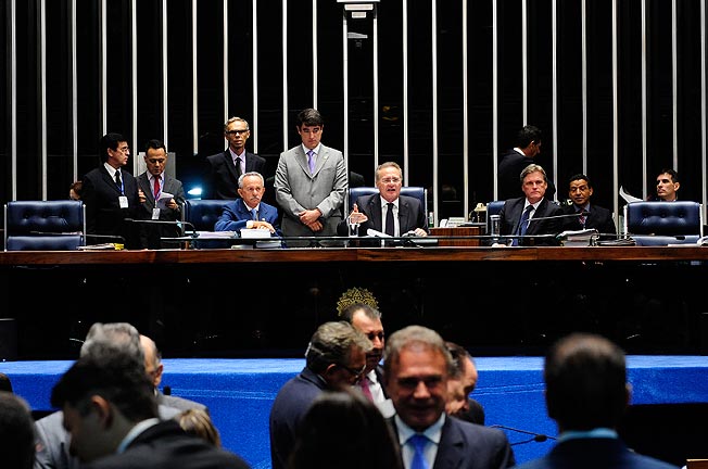 Congresso não deve ‘esconder a cabeça debaixo do tapete’, defende Renan. Foto: Jonas Pereira