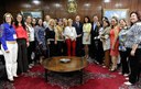 Representantes do PTB mulher são recebidas por Renan Calheiros - Foto: Jane de Araújo