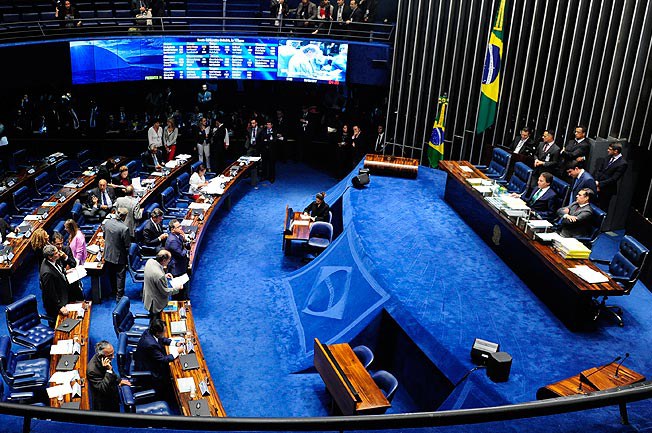 Senadores aprovam a reforma do ensino médio destrancam a pauta do Plenário. Foto: Jonas Pereira