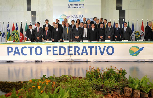 Presidente do senado, Renan Calheiros (PMDB-AL), reúne governadores para discutir Pacto Federativo. Foto: Jane de Araújo