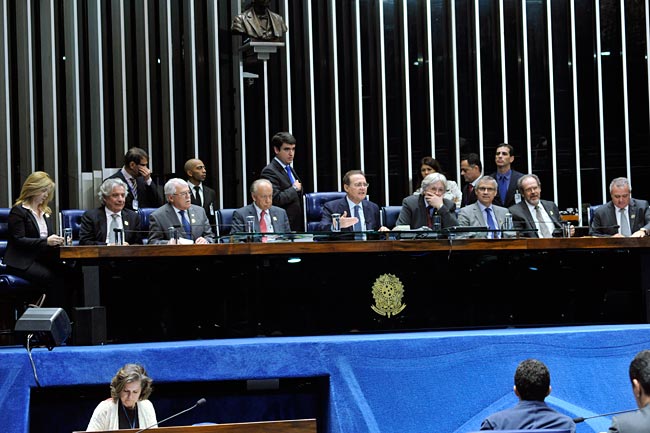 Senado discute em sessão temática forma de participação da Petrobras em leilões. Foto: Geraldo Magela