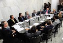 O presidente do Senado, Renan Calheiros (PMDB-AL), convocou os líderes partidários do Senado nesta quarta-feira (18), para discutir as medidas do pacote anticorrupção anunciados pela presidente Dilma Rousseff. Foto: Jonas Pereira