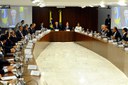Eunício participa de reunião sobre segurança pública com governadores no Palácio do Planalto. Marcos Brandão
