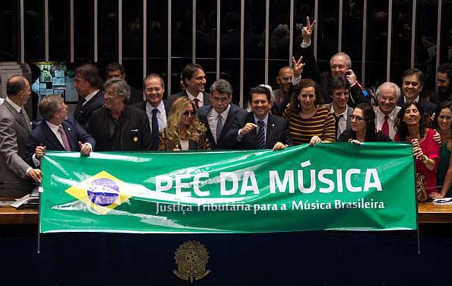 Renan promulga PEC da Música na próxima terça