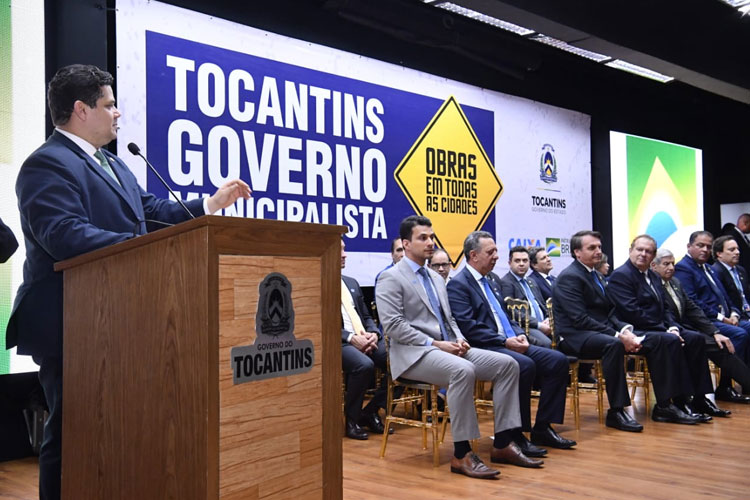 Em Palmas, Davi diz que o Congresso trabalha pelas reformas estruturais necessárias ao país. Foto: Marcos Brandão