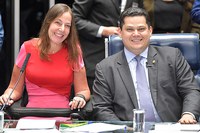 “O Parlamento brasileiro tem preocupação, sim, com pessoas que caminham de forma diferente”, diz Mara Gabrilli sobre obra de acessibilidade determinada por Davi