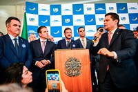 Alcolumbre sobre federação União Progressista: “caminho da pacificação, do equilíbrio e do espírito público”