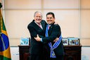 Comenda do Ministério da Justiça destaca atuação de Davi Alcolumbre no Congresso Nacional