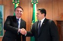 Davi e Bolsonaro participam da inauguração do novo aeroporto de Macapá na sexta-feira