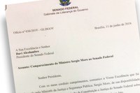 Davi elogia iniciativa de Moro de prestar esclarecimentos ao Congresso