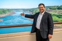 Em visita a Itaipu com presidente do Congresso paraguaio, Alcolumbre ressalta disposição ao diálogo