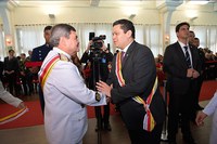 Presidente do Senado recebe Ordem do Mérito Judiciário Militar Grã-Cruz