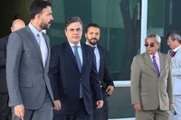 Cássio Cunha Lima visita presidente do STF