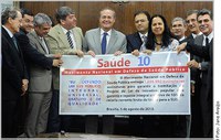 Presidente Renan apoia movimento Saúde + 10