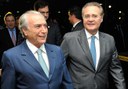 Renan recebe visita do vice-presidente da República