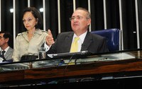 Renan reitera compromisso com economia no Senado