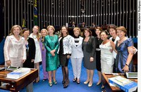 Bancada feminina cresce no Senado Federal