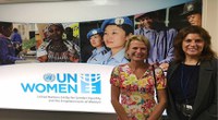 Ilana apresenta ações de gênero do Senado na ONU Mulheres, em Nova York