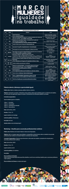 calendário com workshop