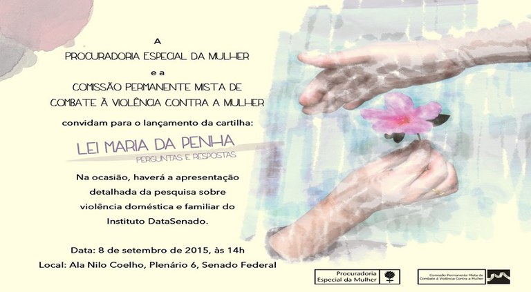 Cartilha "Lei Maria da Penha"