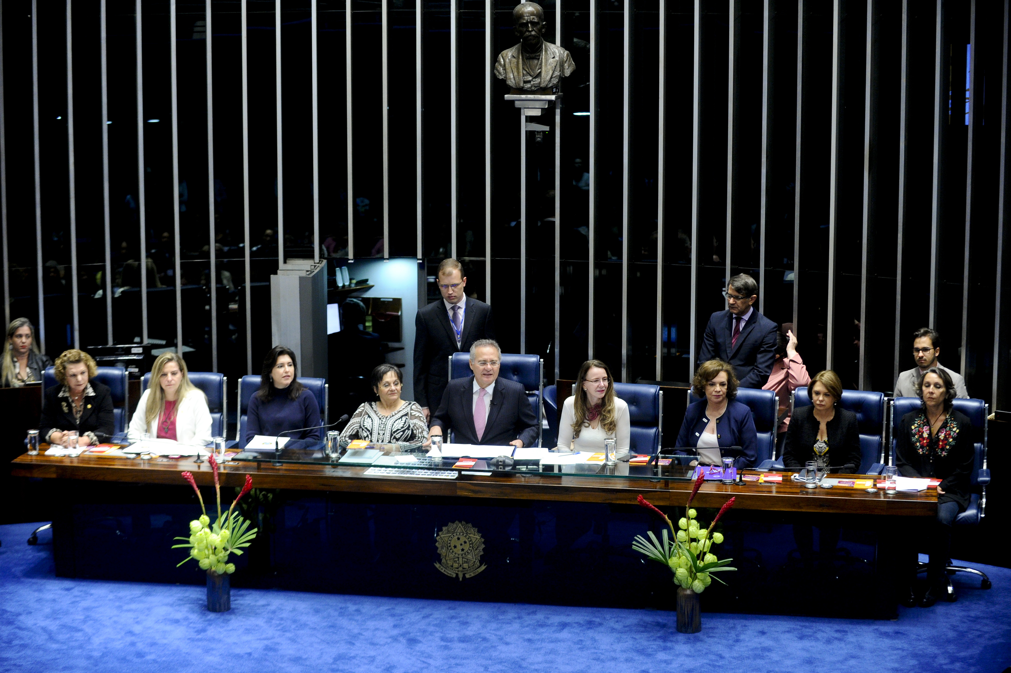 mesa sessão maria da penha