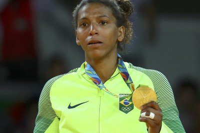 Rafaela judoca agência Brasil