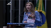 Senadora Vanessa Grazziotin​, procuradora da Mulher do Senado apresenta programação do Outubro Rosa