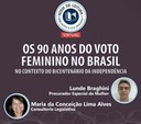 Roda de Leitura Virtual: Os 90 anos do voto feminino no Brasil no contexto do bicentenário da Independência