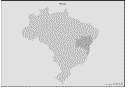 Mapa do Estado da Bahia