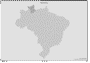 Mapa do Estado de Roraima