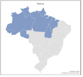 Mapa Norte
