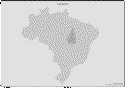 Mapa do Estado de Tocantins