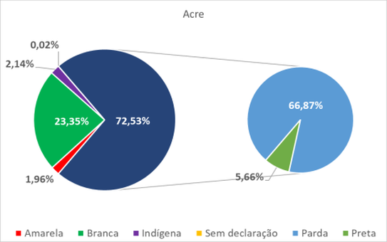 Acre por cor-raça