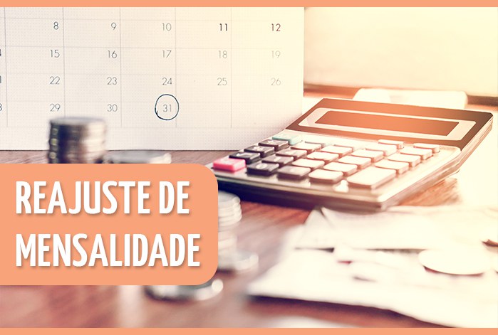 aumento mensalidade