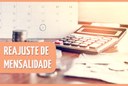 aumento mensalidade