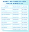 tabela clinicas credenciadas odonto
