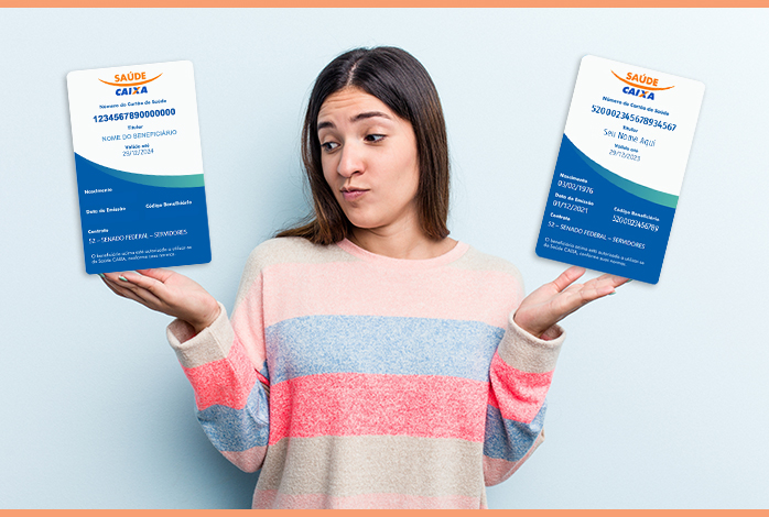 Novo vínculo com o Senado gera número diferente de carteira no SIS/Saúde Caixa