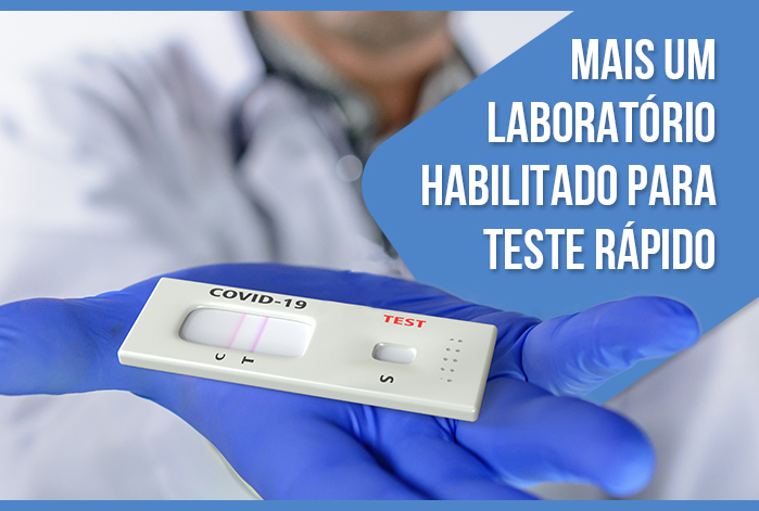 Teste rápido de covid está disponível em dois laboratórios da rede direta de credenciados do SIS