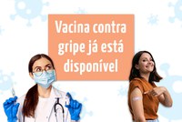 Vacina contra gripe está disponível aos beneficiários do SIS